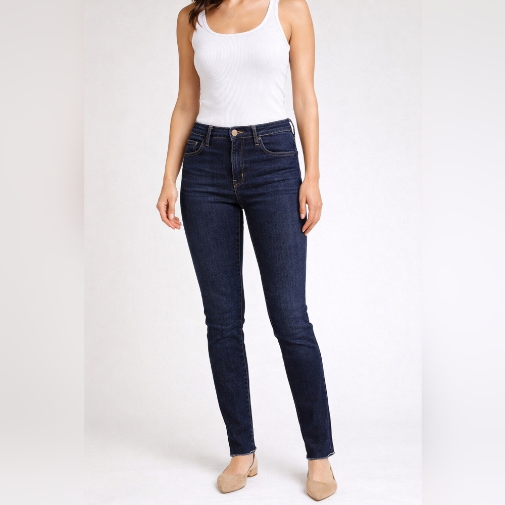 Universal Thread Women's Deep Indigo Skinny Jeans Extra Long